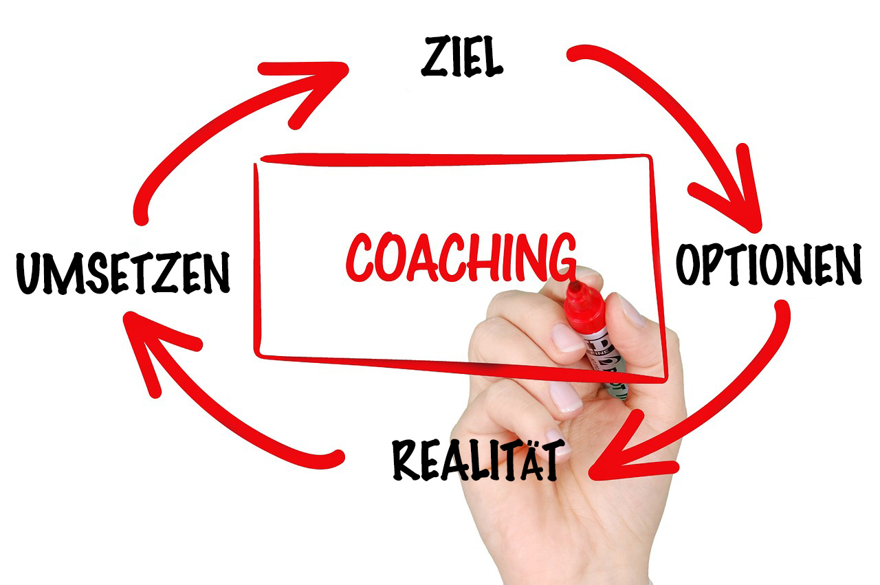 Der Coaching-Zyklus: Vom Ziel über Optionen und Realität zur Umsetzung